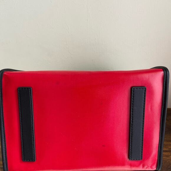 NWT MSRP$450 Proenza Schouler White Label large Morris coated tote bag Stained - Picture 7 of 11